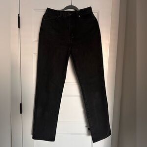 PrettyLittleThing Black Wash Jeans